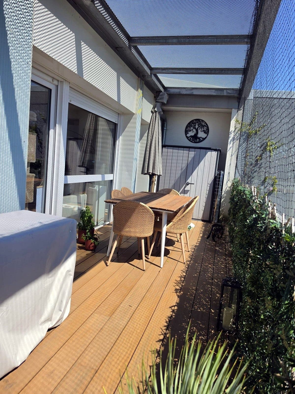 Terrasse après rénovation, Rénovation à Palaiseau